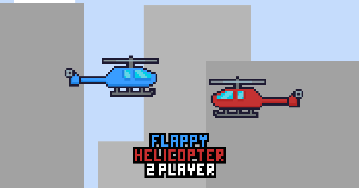 Flappy Helicopter 2 Player